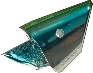 QR Beteshållare, 28 Chrome Blue Green. 3-Pack